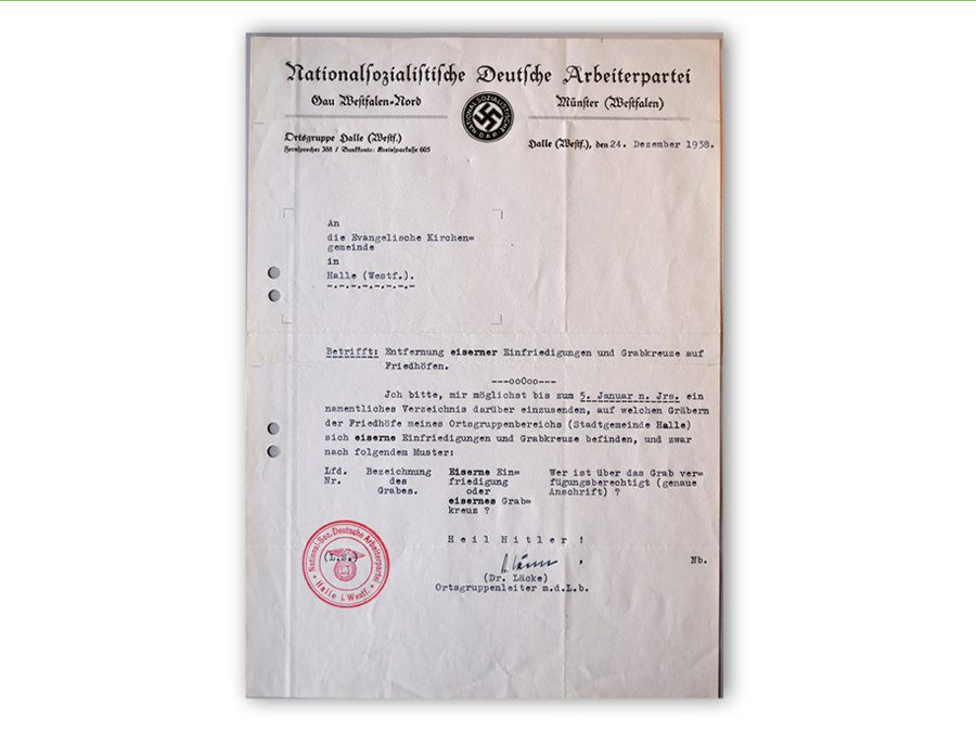 Exponat der Haller ZeitRäume