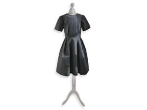 Kleid aus feinem Wollstoff 1963