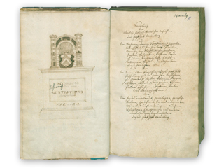 Handschrift „Nachrichten aus Ravensberg“