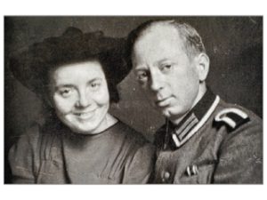 Verlobte oder Eheleute während des Zweiten Weltkriegs